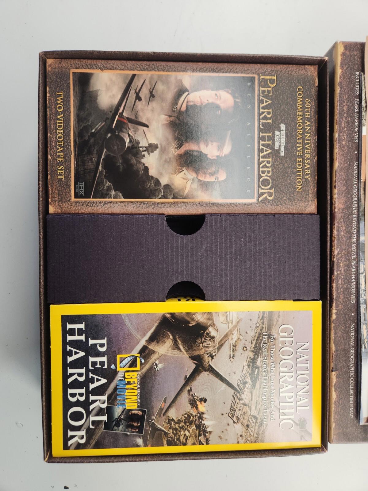 Pearl Harbor VHS 2-Tape Set, 60th Anniversary