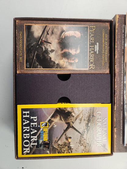 Pearl Harbor VHS 2-Tape Set, 60th Anniversary