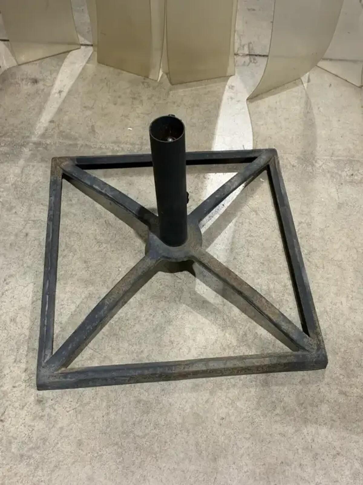 Metal Patio Umbrella Base