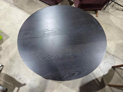 IKEA BJURSTA Black Extendable Dining Table