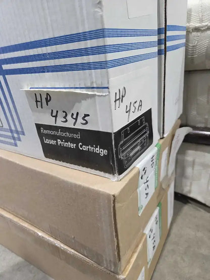 HP 45A Toner Cartridges - 4 Available