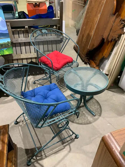 Wire spring Patio Set