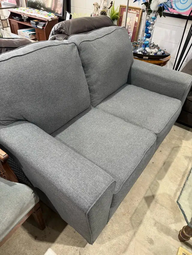Grey Loveseat