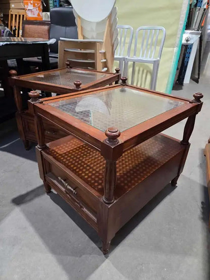Sklar-Peppler Wooden End Tables