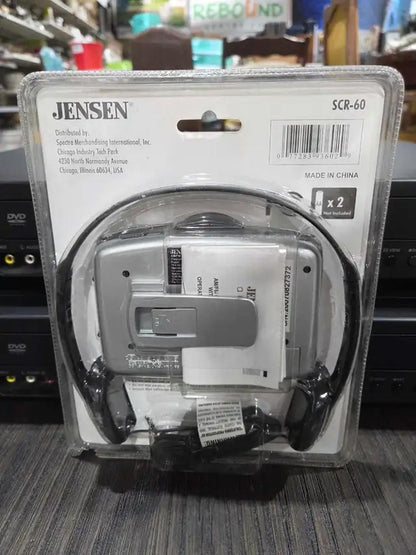 New! Jensen Stereo Cassette Player