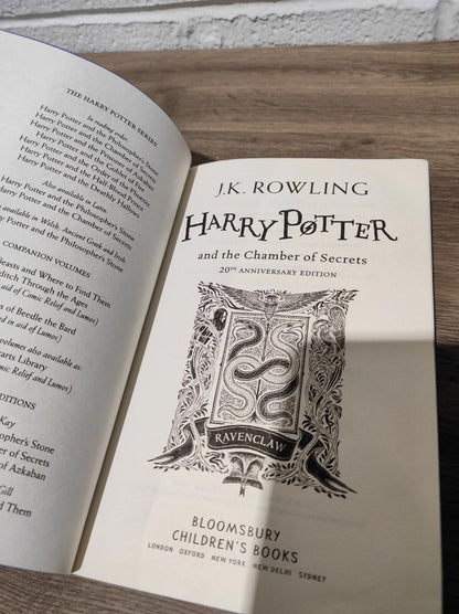Harry Potter and the Chamber of Secrets - Ravenclaw Edition J. K.