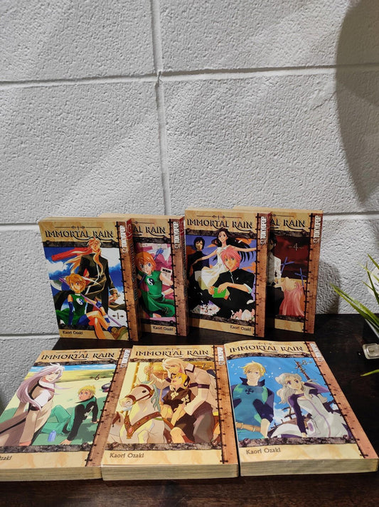 Immortal Rain Manga Volumes 1-4, 6, 7, 8 series English by Kaori Ozaki