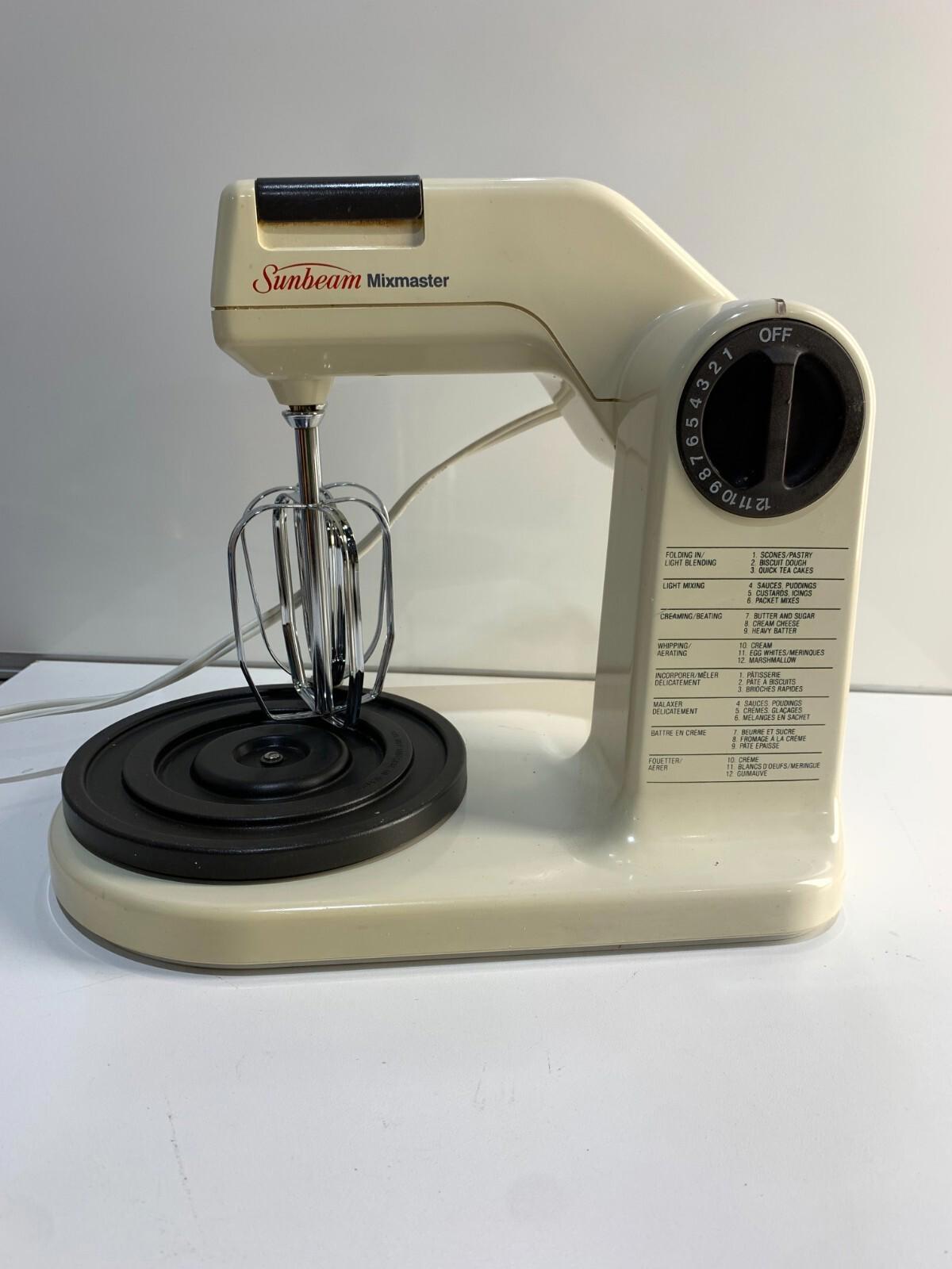 Sunbeam Mixmaster Stand Mixer MODEL- XRAGE 108, 12 Speed, Tested