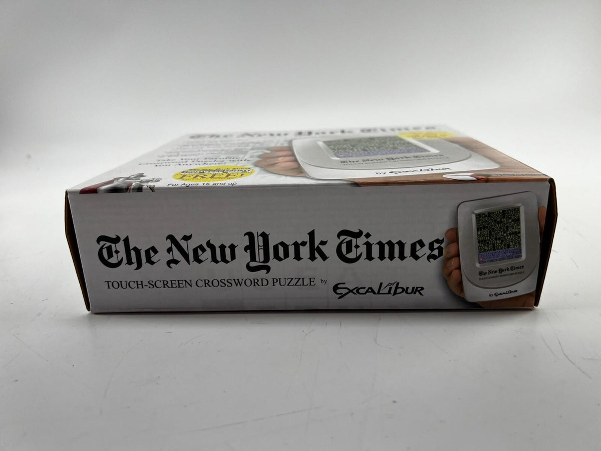 Vintage Excalibur The New York Times Touch-Screen Crossword Puzzle NEW