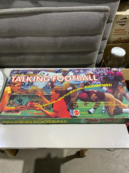 Vintage 1971 Mattel Talking Football board game