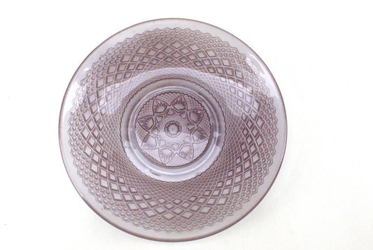 Vintage Cristal D'Arques Durand Amethyst Small Plate