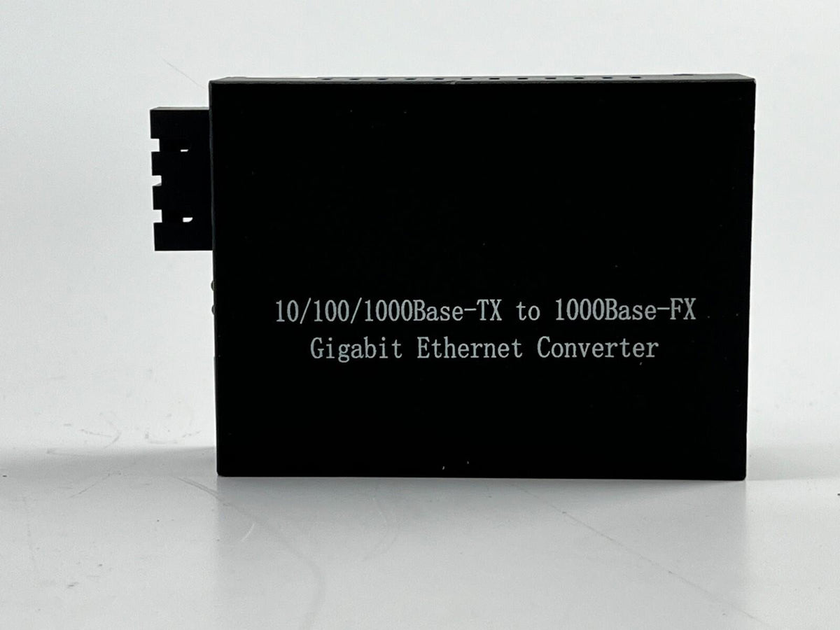 Convertisseur de média Gigabit Ethernet port monomode 4