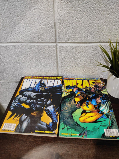 Wizard: The Guide to Comics Collection (Set of 4 Issues)