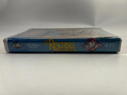 Rare WALT DISNEY CLASSIC Rescuers Down Under VHS Black Diamond Classic