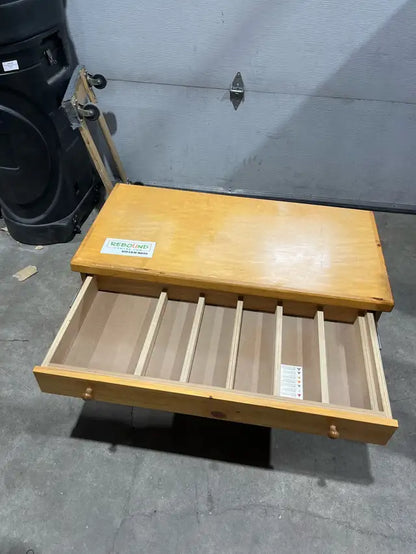 Wooden tv stand