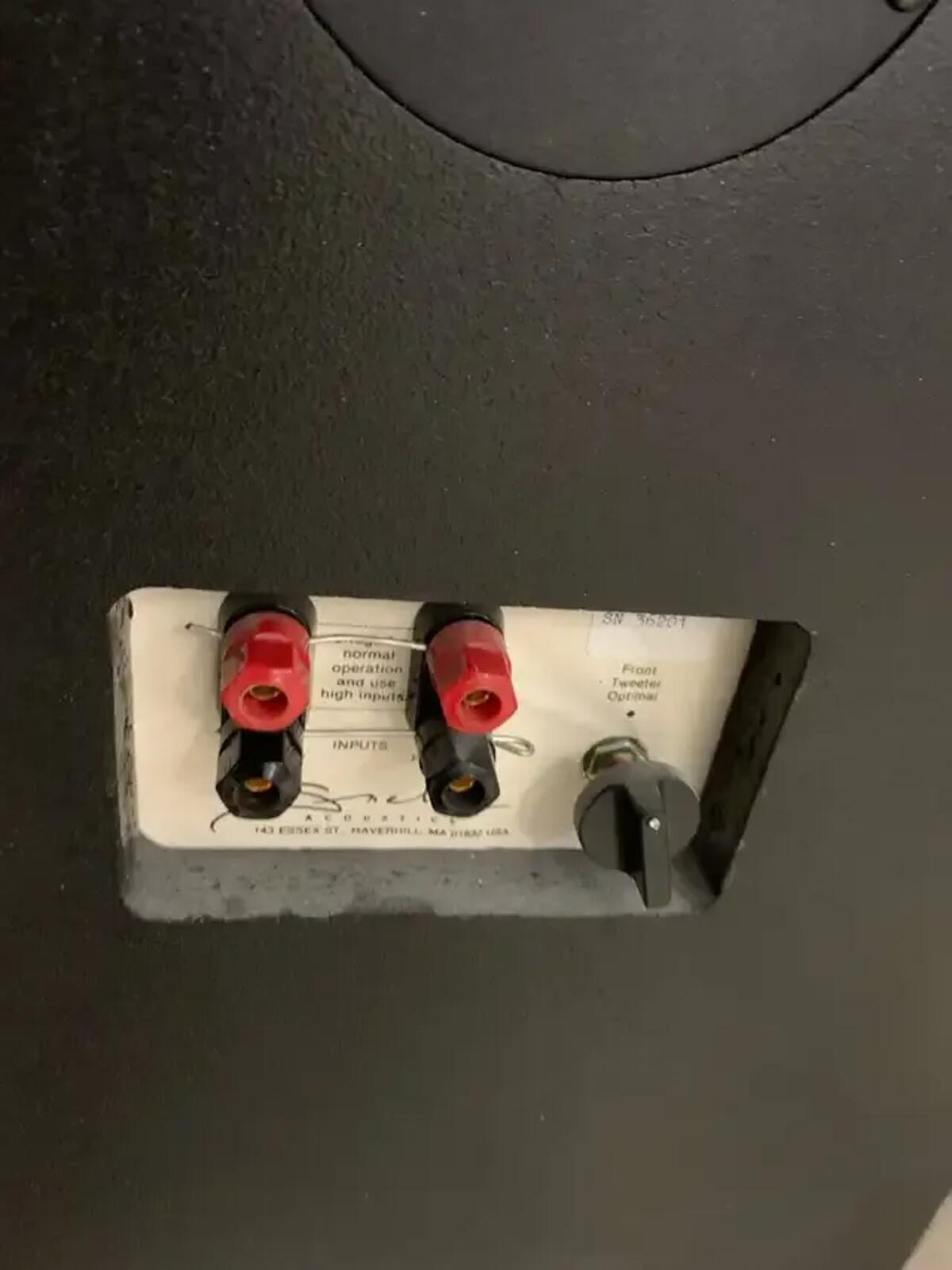 Snell Acoustics Speakers - untested