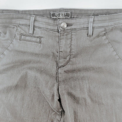 Guess Y2K Low Rise Flared Black Jeans Women's Size 28