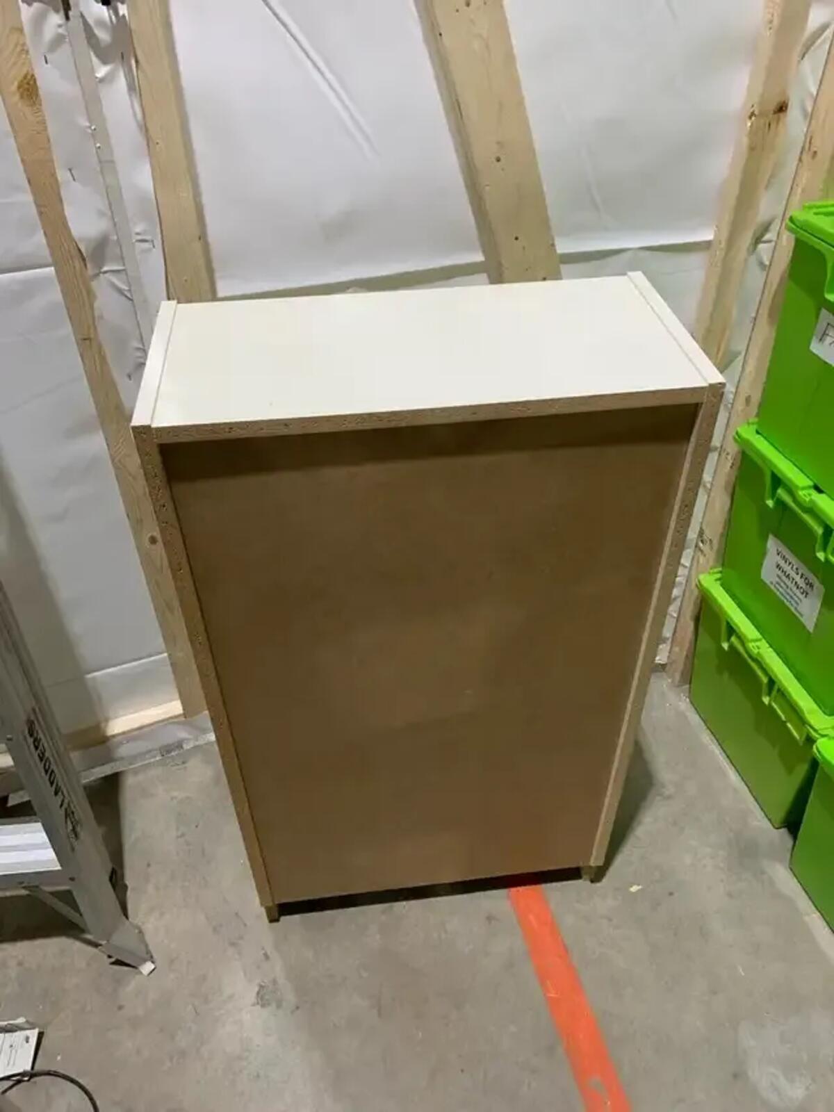 White 3 Shelf Bookcase