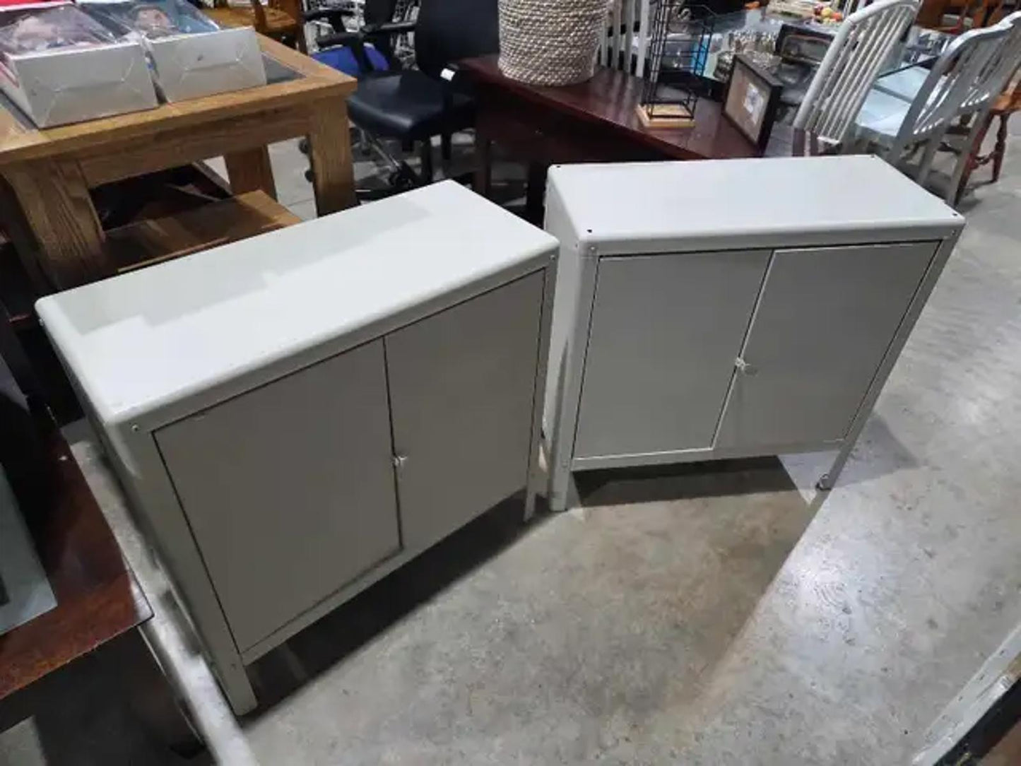 Ikea KOLBJÖRN Metal Cabinet - 2 Available