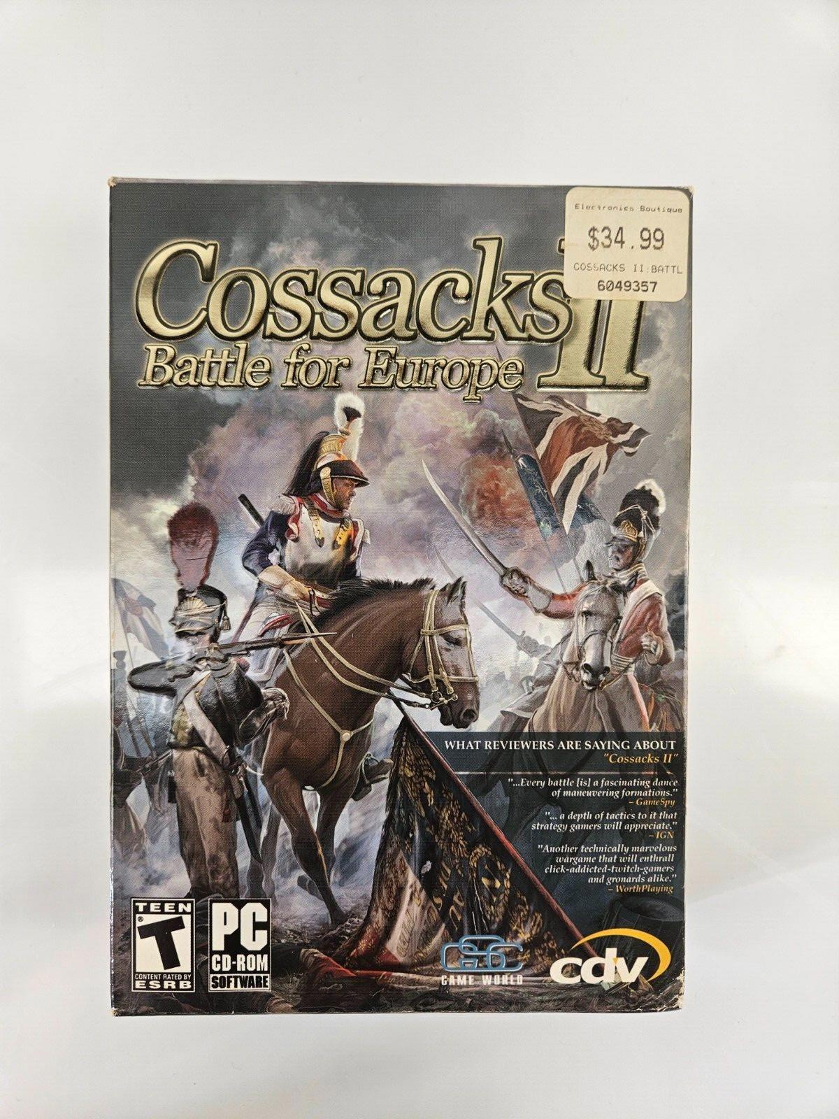 Cossacks 2 : Bataille pour l’Europe (jeu PC)