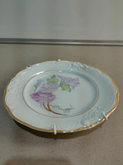 Hand Painted plates by Bernice