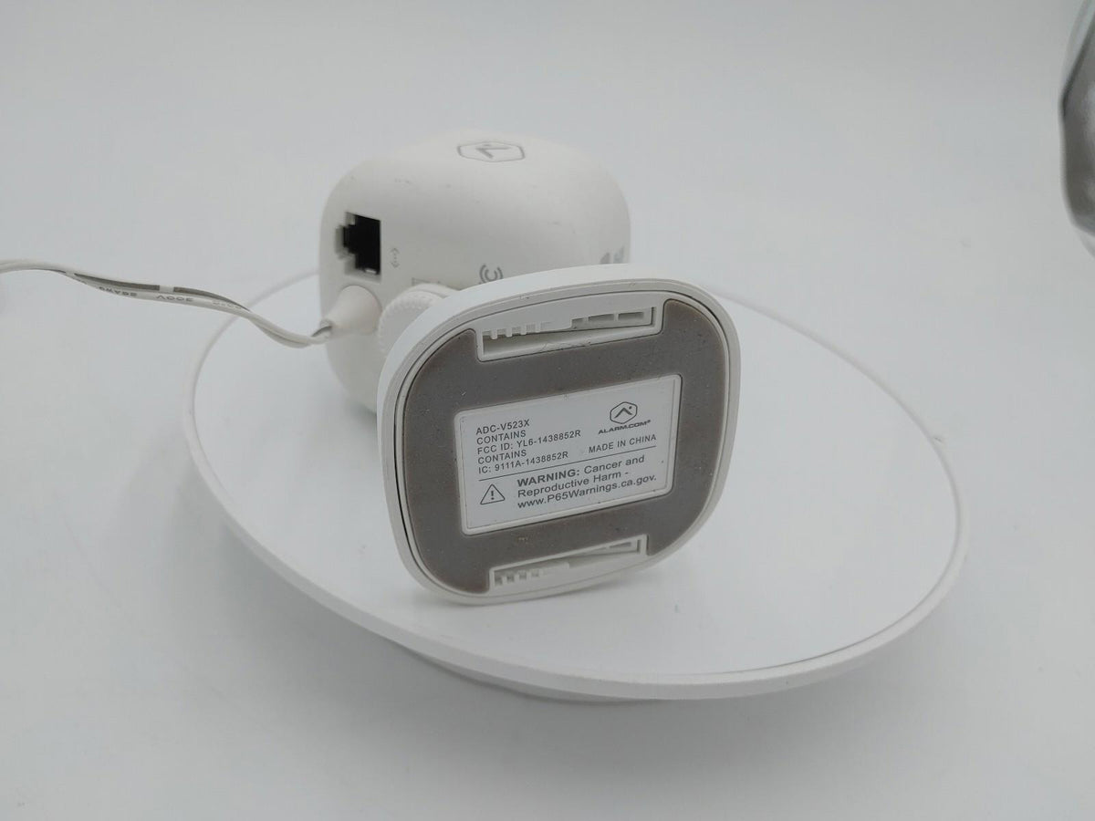 Bon état Caméra de sécurité ADC-V523X blanche Testée et fonctionnelle avec bloc d’alimentation