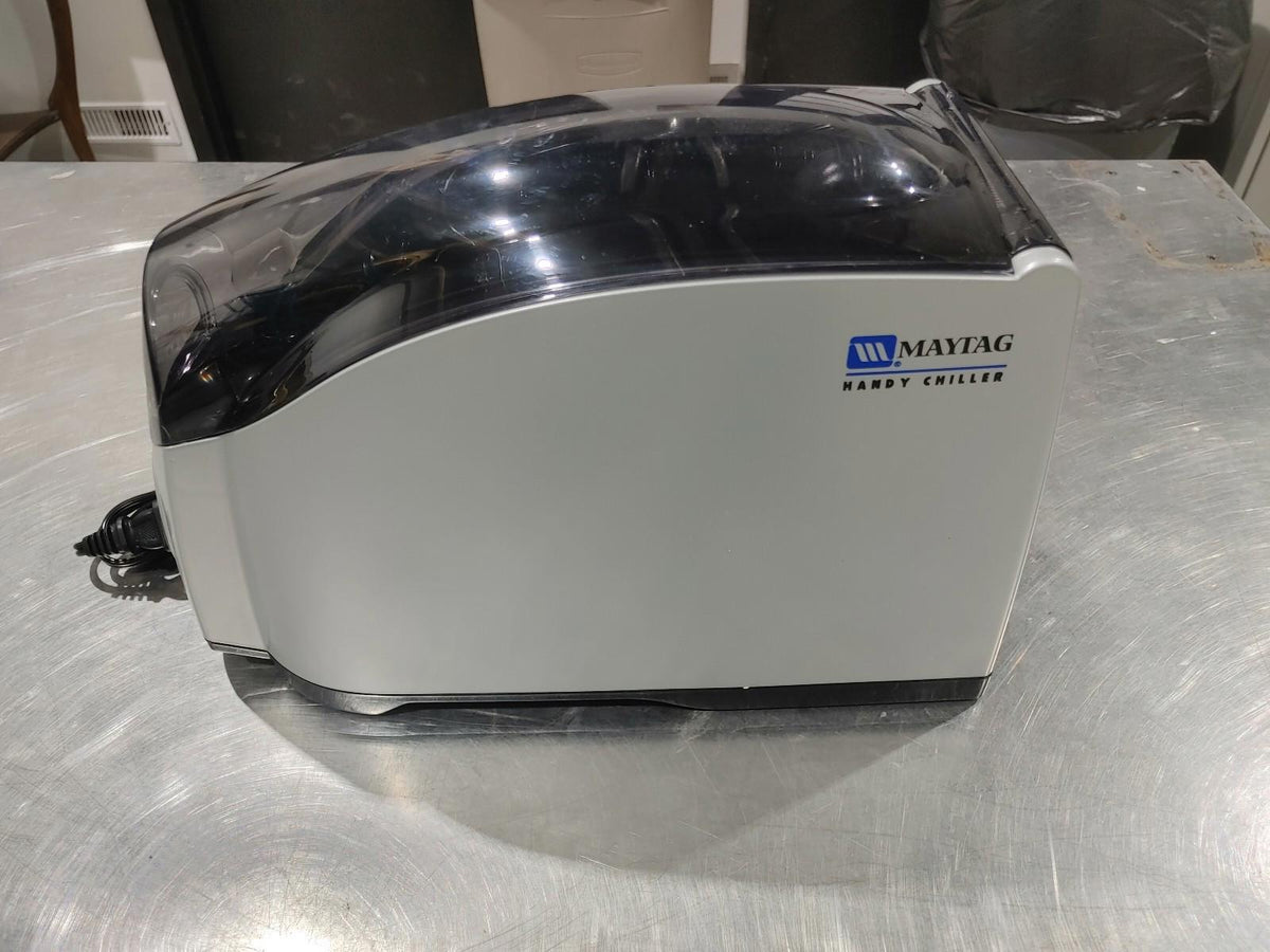 Brand New In Box Maytag Handy Chiller HC-01 Electric Drink Chiller/Cooler Silver