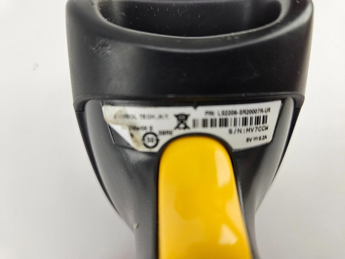 Symbol Motorola LS2208-SR20007R 1D Laser Barcode POS Scanner USB