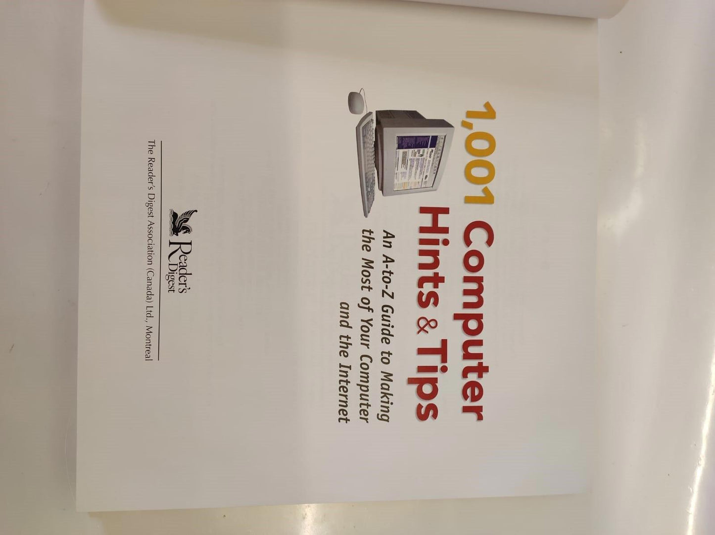 1001 computer hints & tips: Reader's Digest
