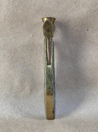 Heavy Brass Cigar Cutter PFEILRING | Vintage German Guillotine Cigar Cutter
