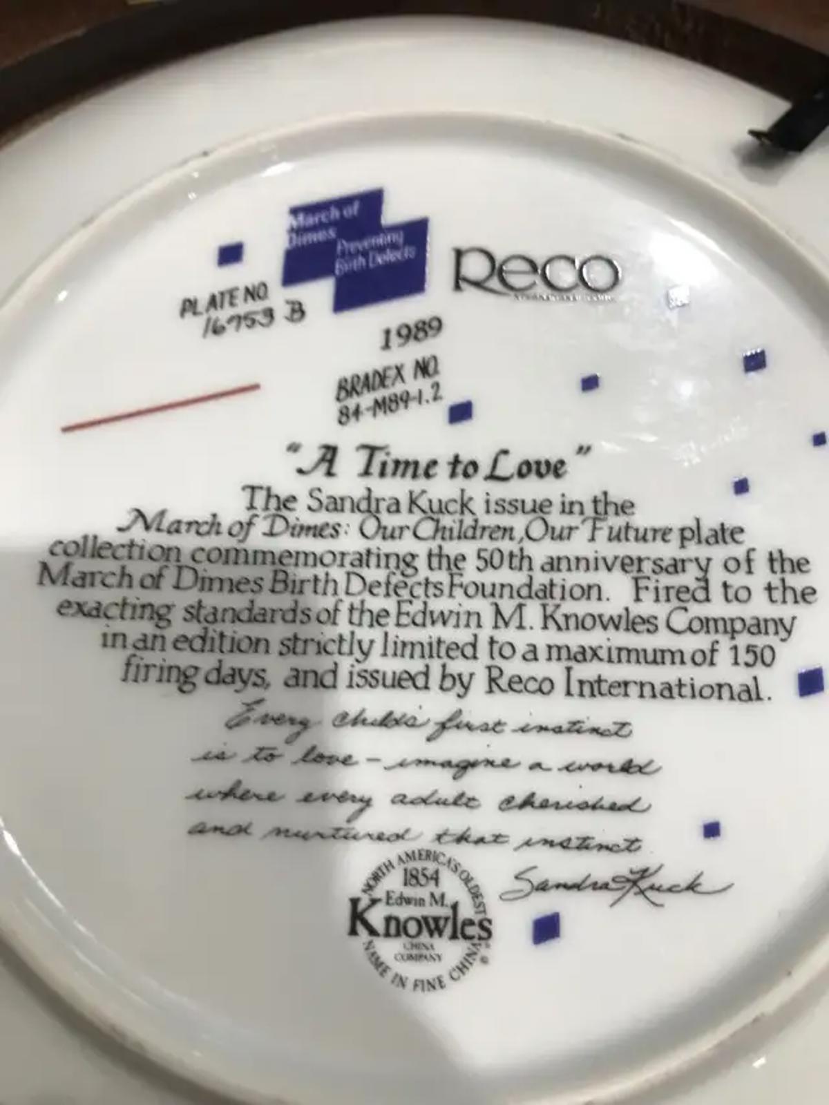 Reco Decorative Art Plate