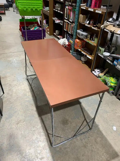 Metal Copper Folding Table