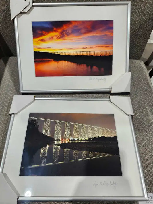 Signed/Framed Photographs by Mike Byneshewsky