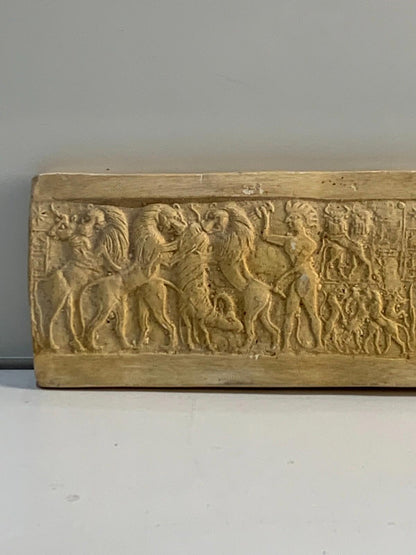 Carved Sandstone. Framed Artwork