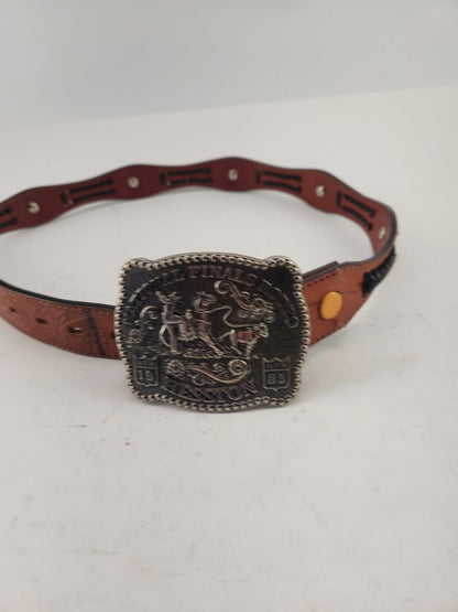NFR 1985 Hesston National Finals Rodeo Belt - A Vintage Rodeo Gem! 🤠🐂