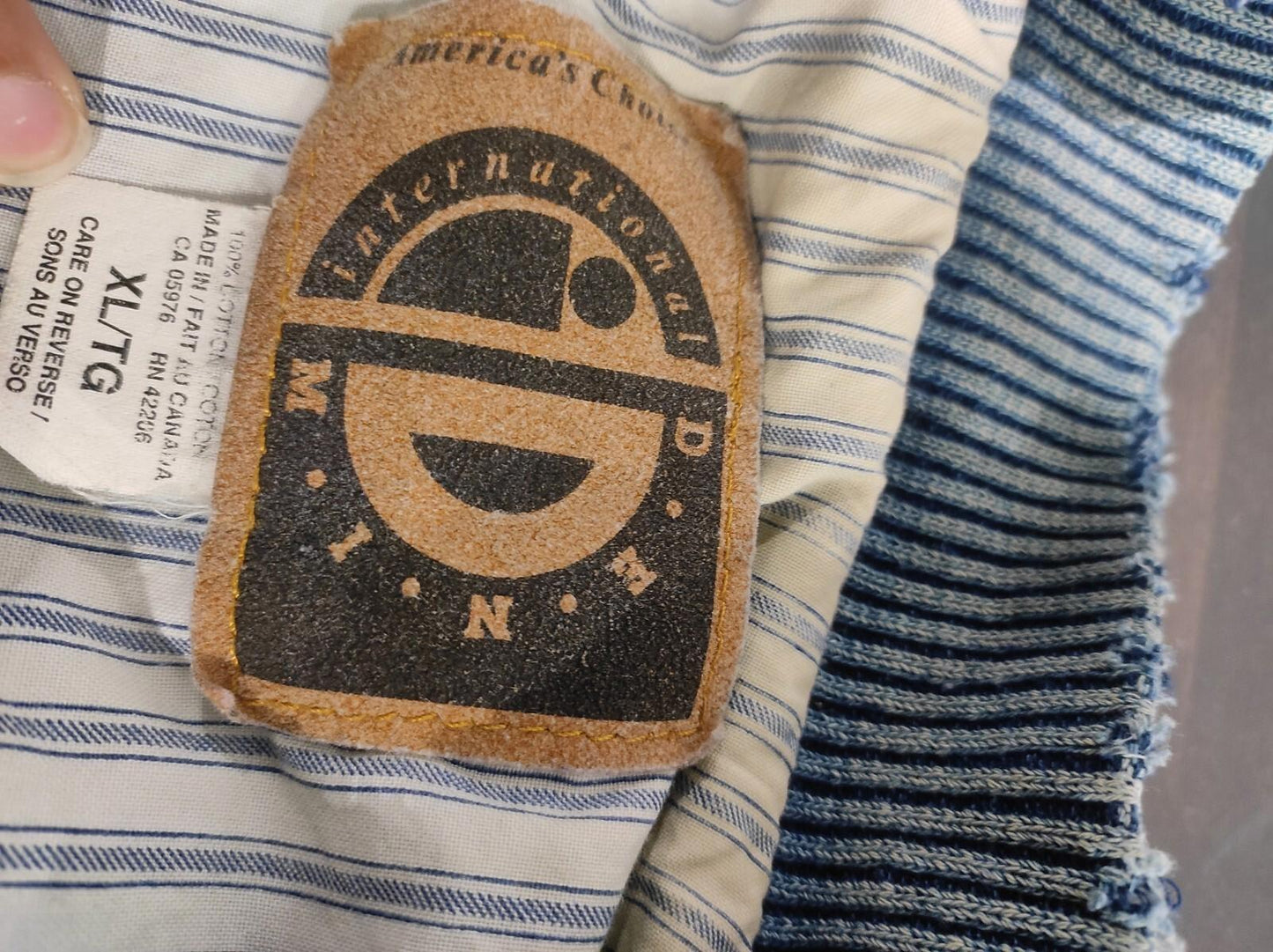 Vintage International Denim Coca-cola Men’s XL Varsity Jacket