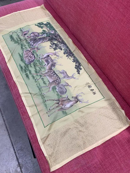 Asian Deer Tapestry
