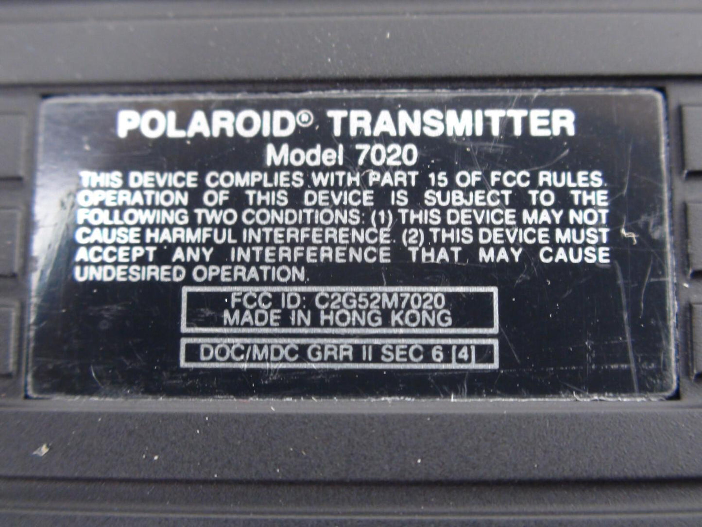 Polaroid Remote Trigger System | 7020 Transmitter | 7030 Receiver | W/ Case |
