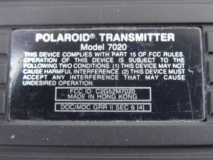 Polaroid Remote Trigger System | 7020 Transmitter | 7030 Receiver | W/ Case |