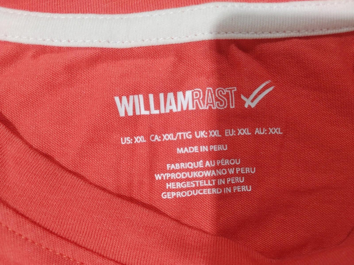 T-shirt William Rast rose/saumon, taille XXL