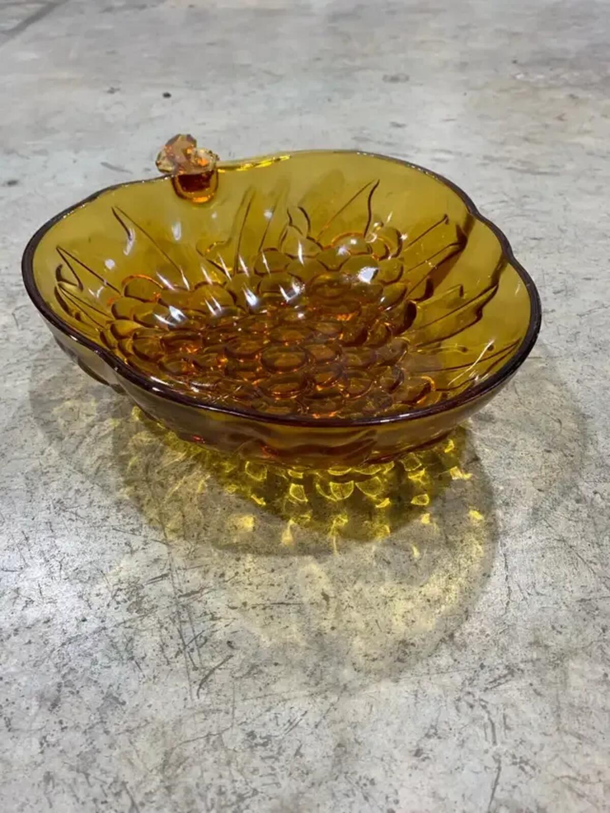 Vintage Apple Candy Dish