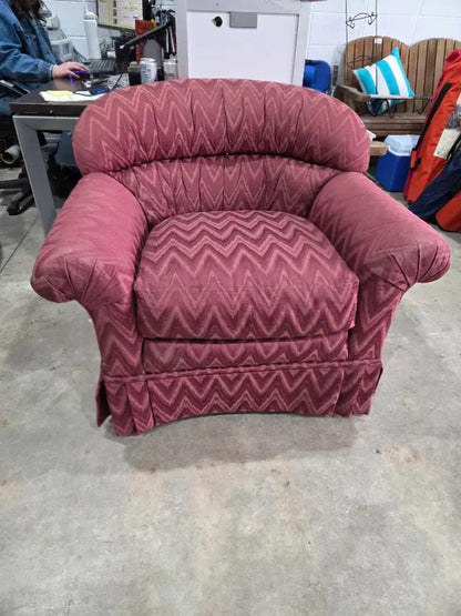 Heritage Vintage Red Armchair