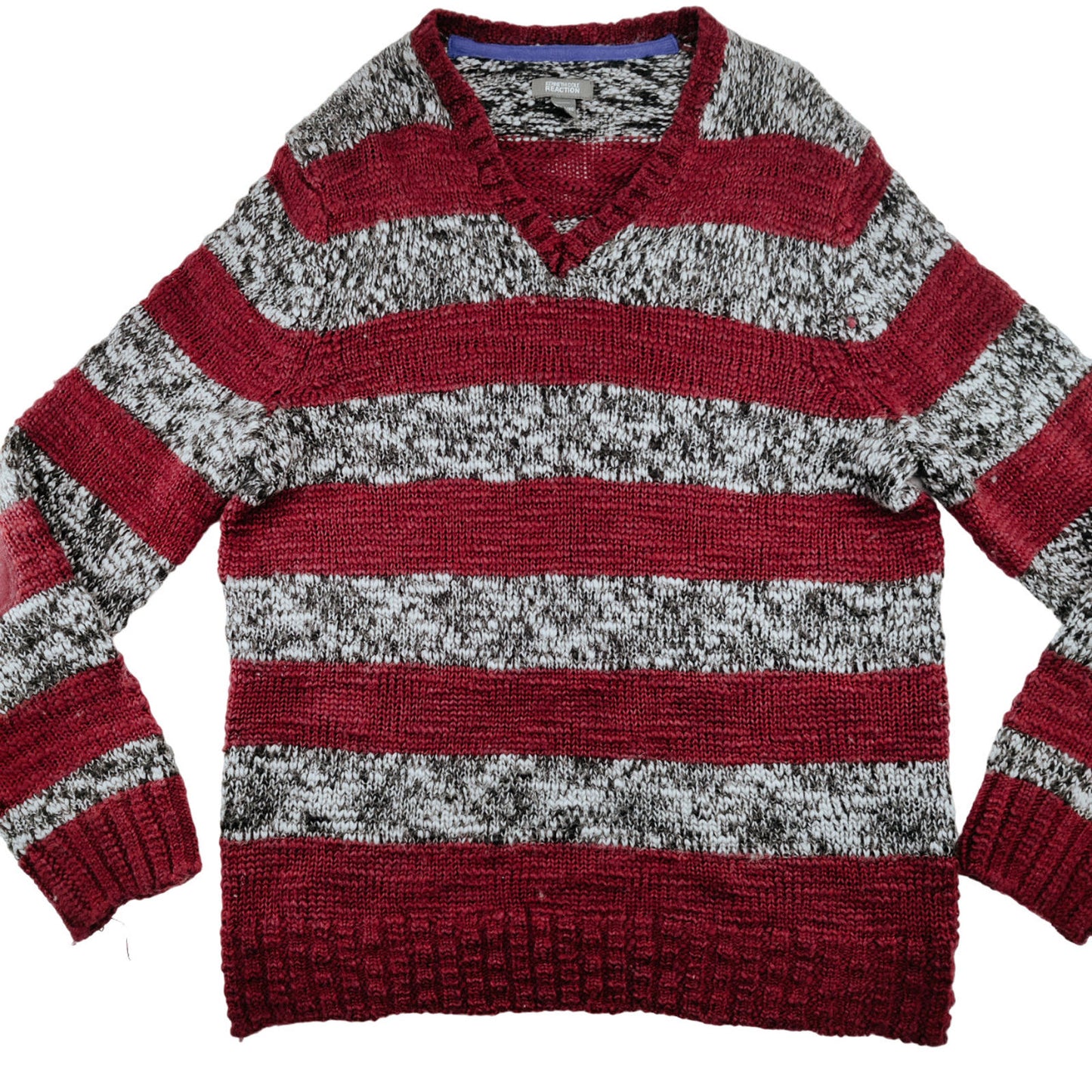 Kenneth Cole Reaction Slouchy Striped Sweater Men's XL