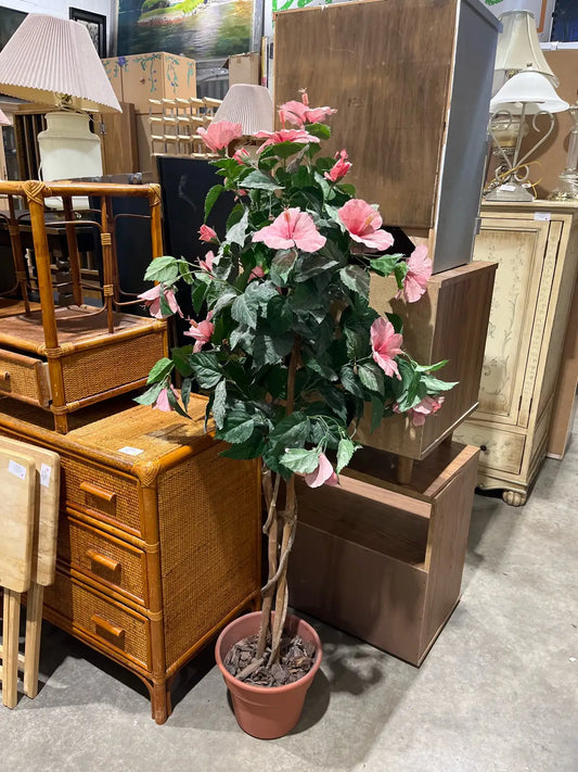 Artificial Hibiscus Tree 63”