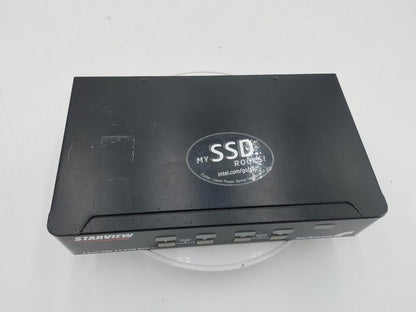 Starview 4 Port USB 2.0 KVM Switch SV431USB Black Untested - Fair