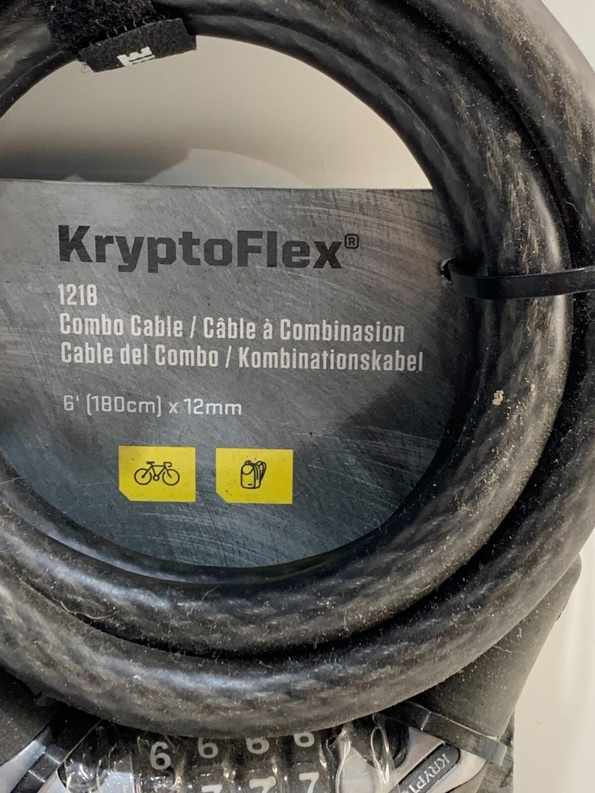 Kryptonite 1218 Combo Cable Lock
