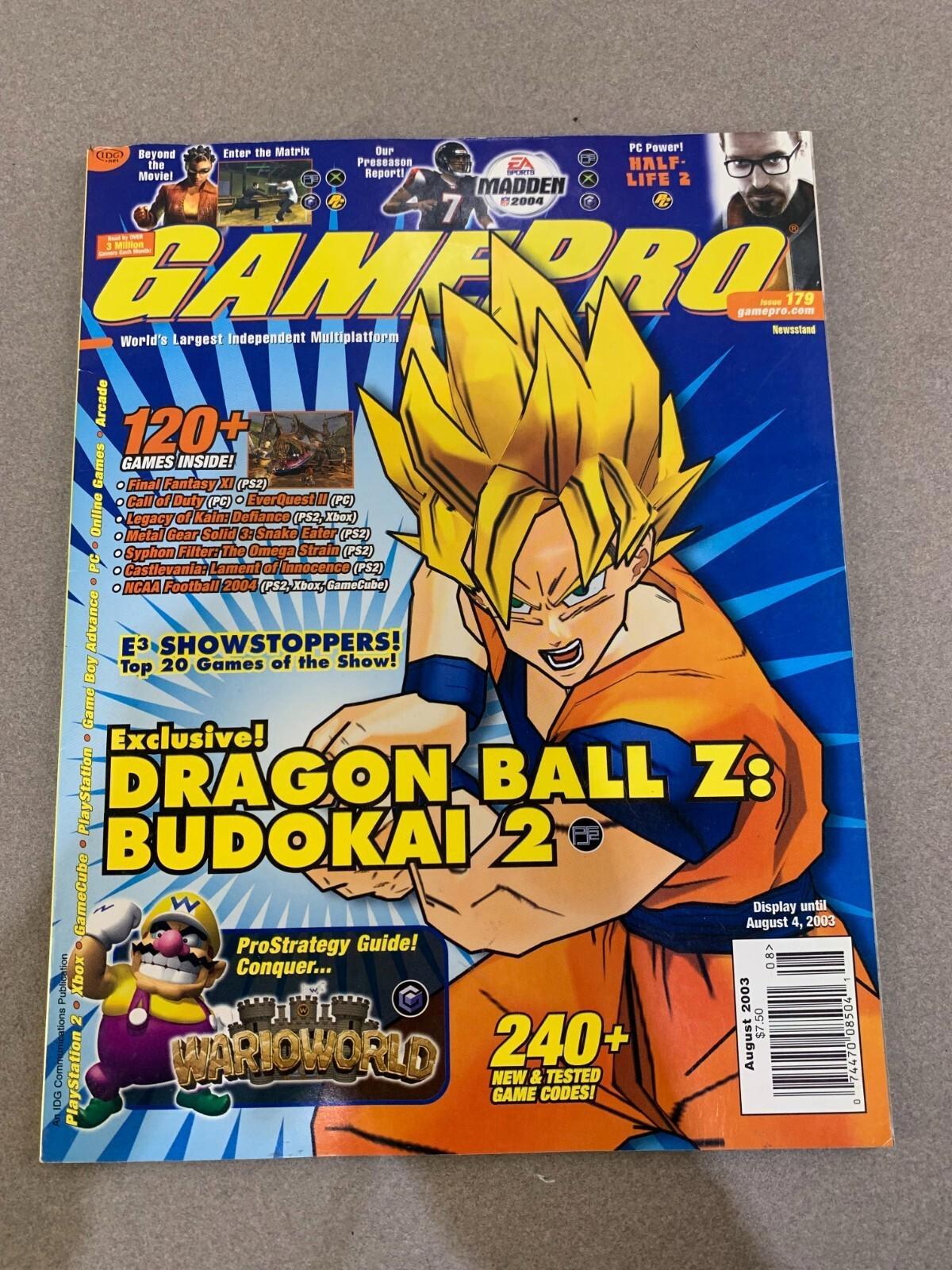 Magazine GAMEPRO n° 171 (déc. 2002) – Numéro de collection rare sur les jeux vidéo d’époque