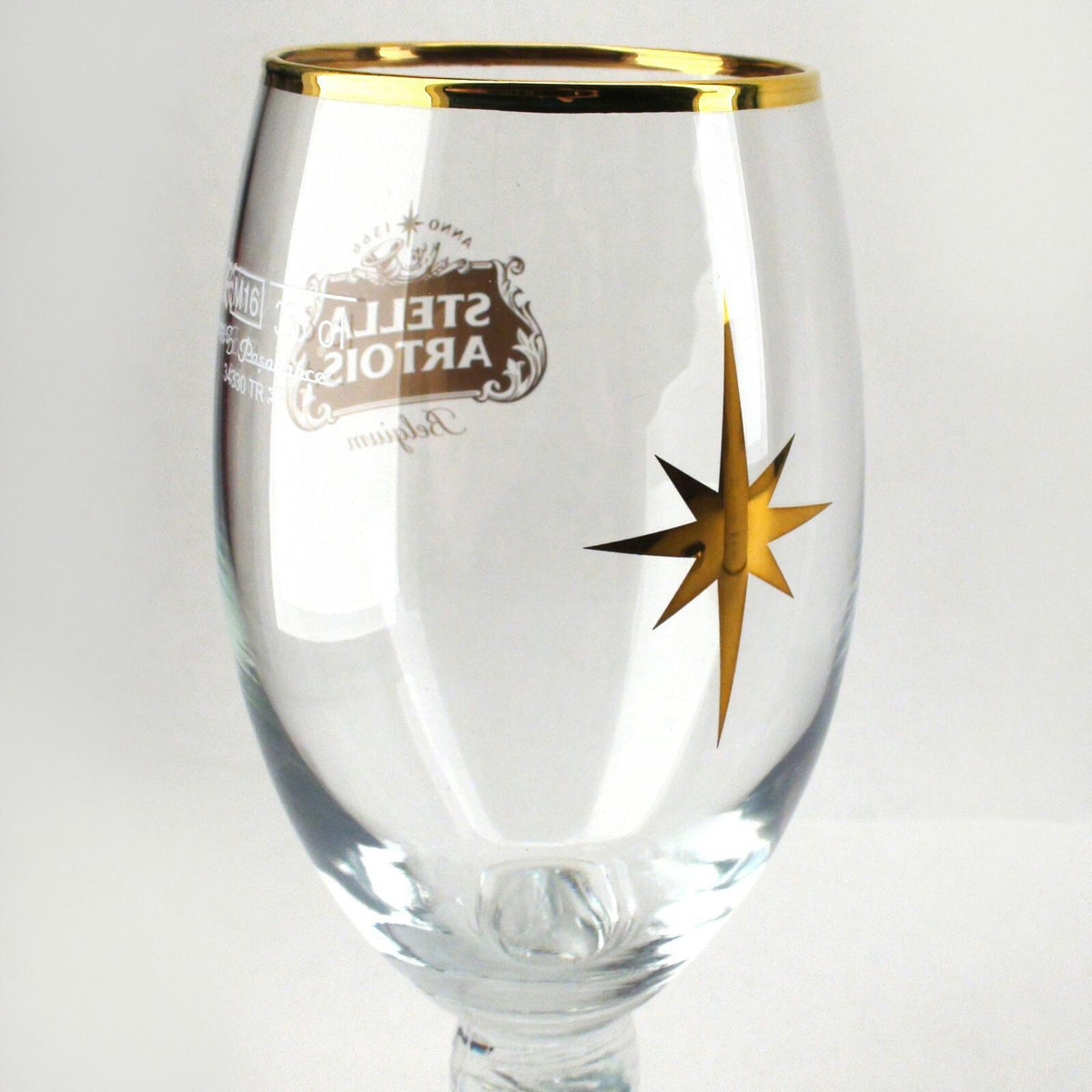 Stella Artois Limited Edition Glass / Chalice - New - Gold Label