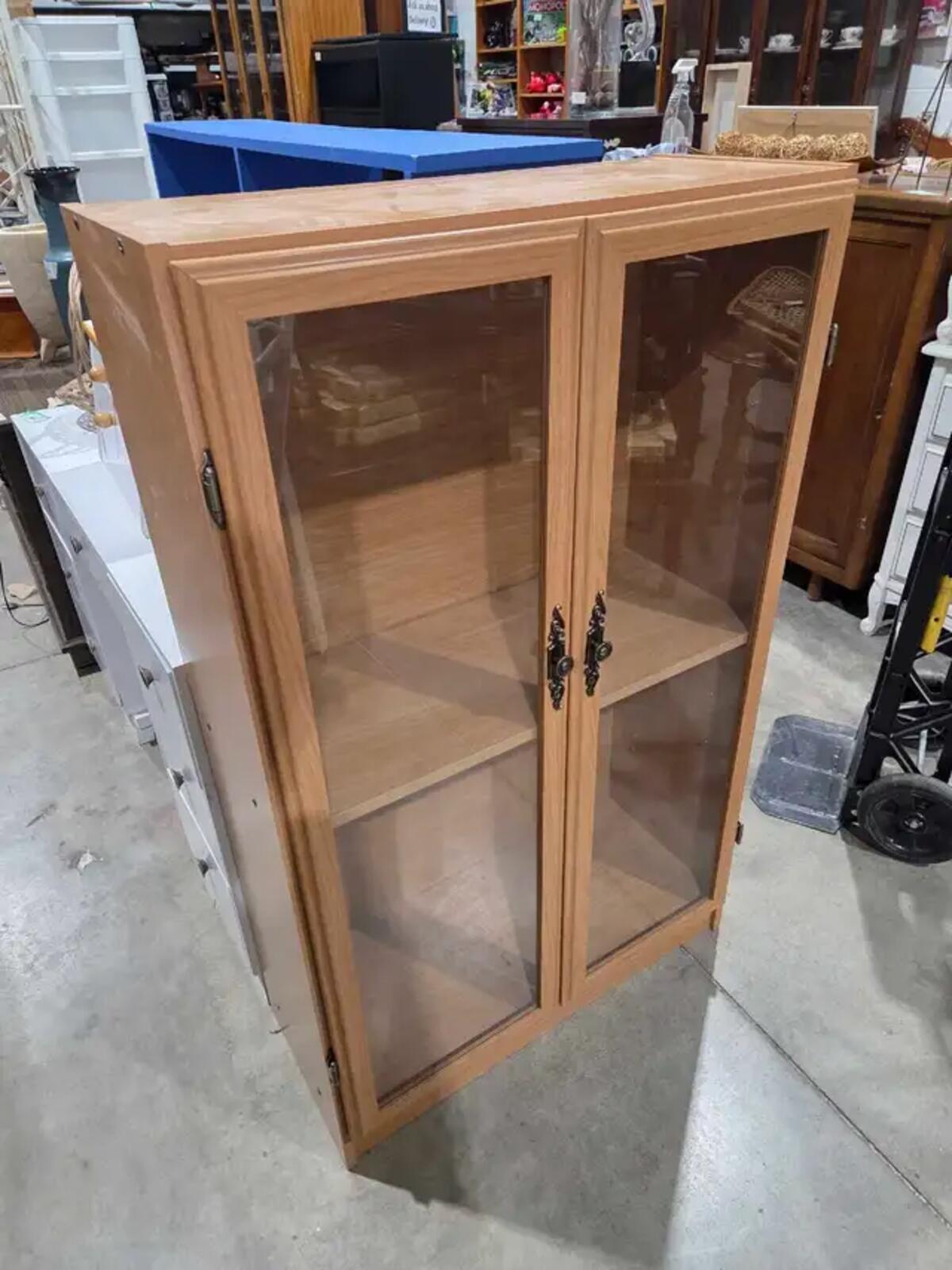 Wooden/Glass Display Cabinet