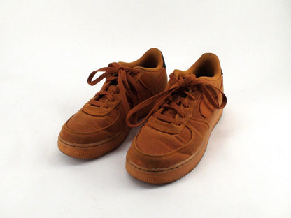 Nike Air Force 1 Low 2018 Monarch Gum - Size 7Y US, 40 EU - Orange, Pre-Owned